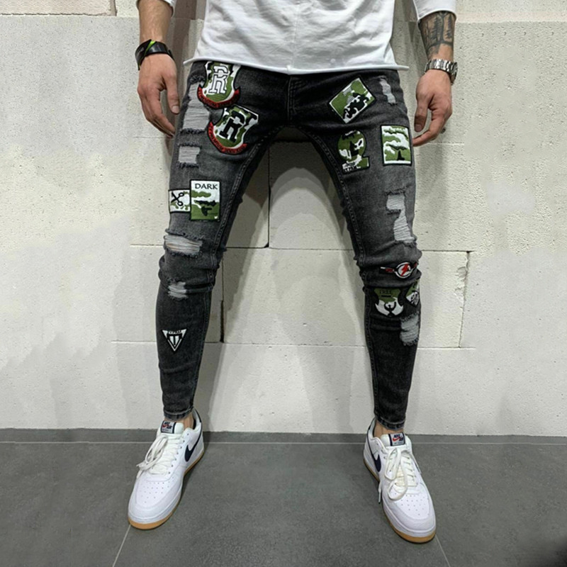 Men's Slim Casual Youth Stretch Men's Pants