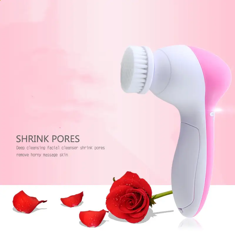 Four-In-One Cleansing Machine Electric Rotating Facial Cleansing Machine Facial Blackheads Pore Cleansing Artifact