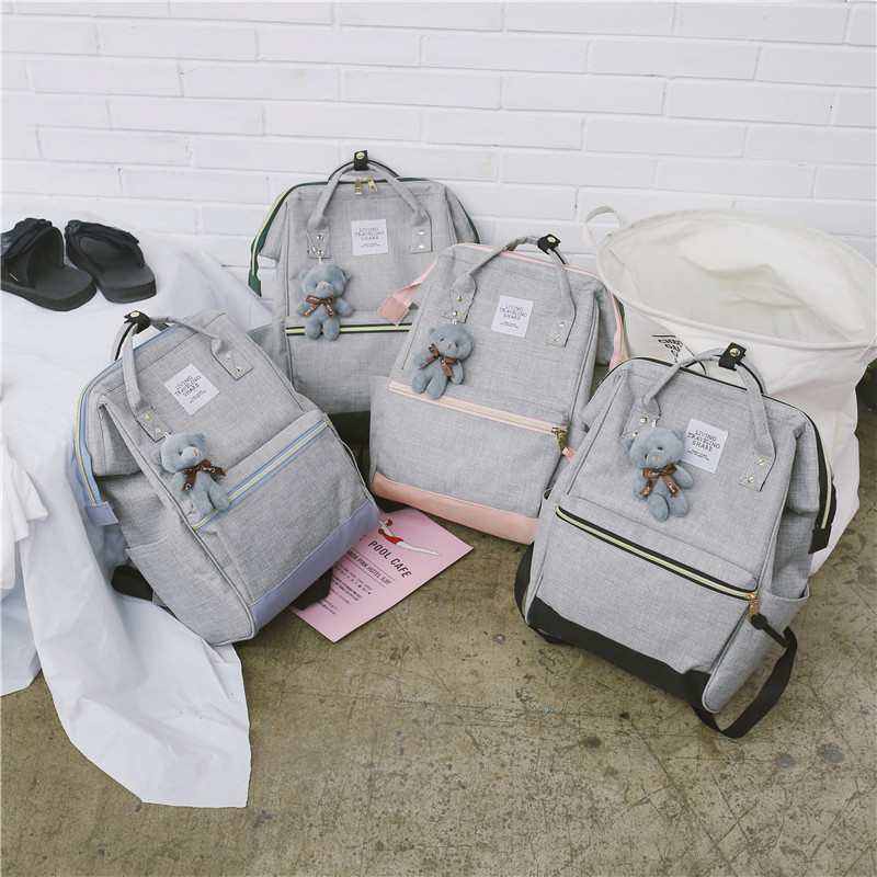Backpack Leisure Travel Backpack Multifunctional Mommy Bag Oxford