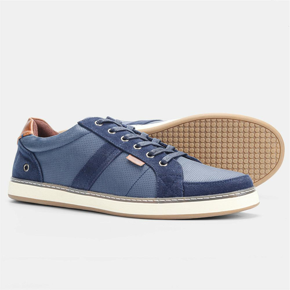 Title 8, Heren leren sneakers Casual schoenen Comfortabe...