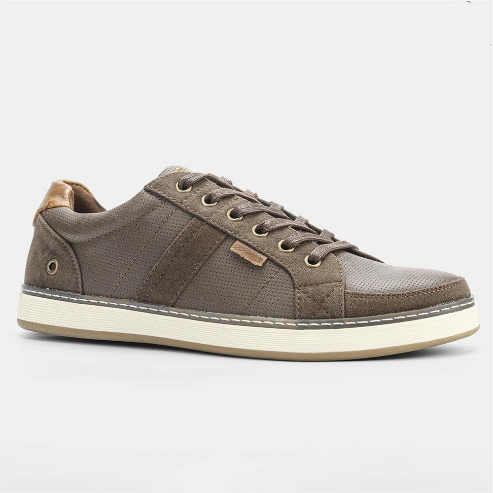 Title 5, Heren leren sneakers Casual schoenen Comfortabe...