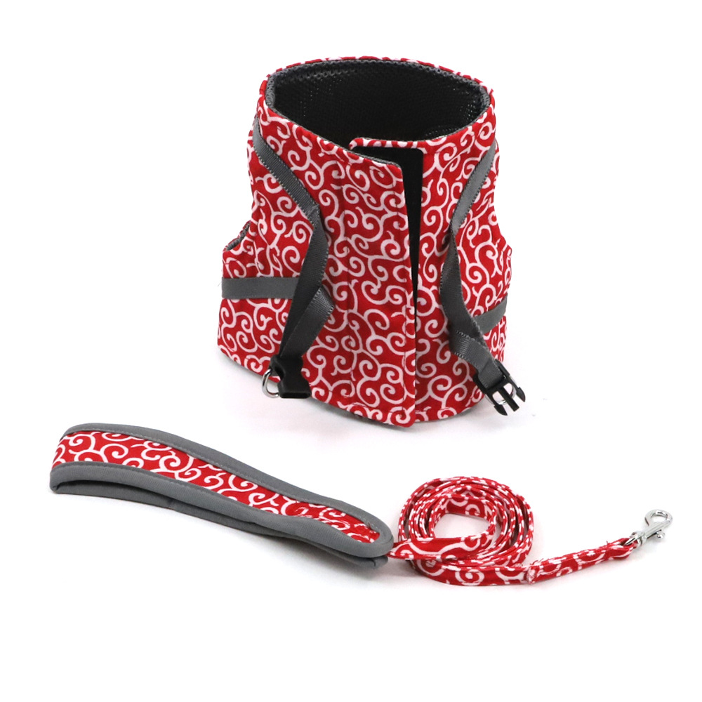 Cat, Puppy And Dog Traction Rope Vest Anti-Stroke Resistance, Walk The Dog, Tease The Cat, Pet Clothes Suit — view 3