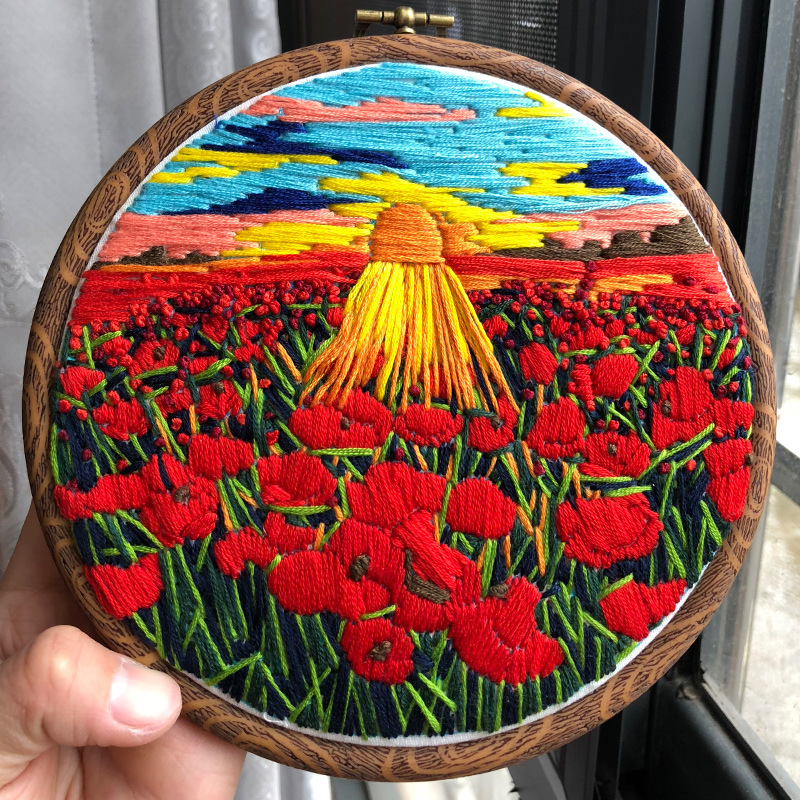 3d Embroidery Junior Novice Handmade Creative Embroidery Diy Secret Landscape — image 1