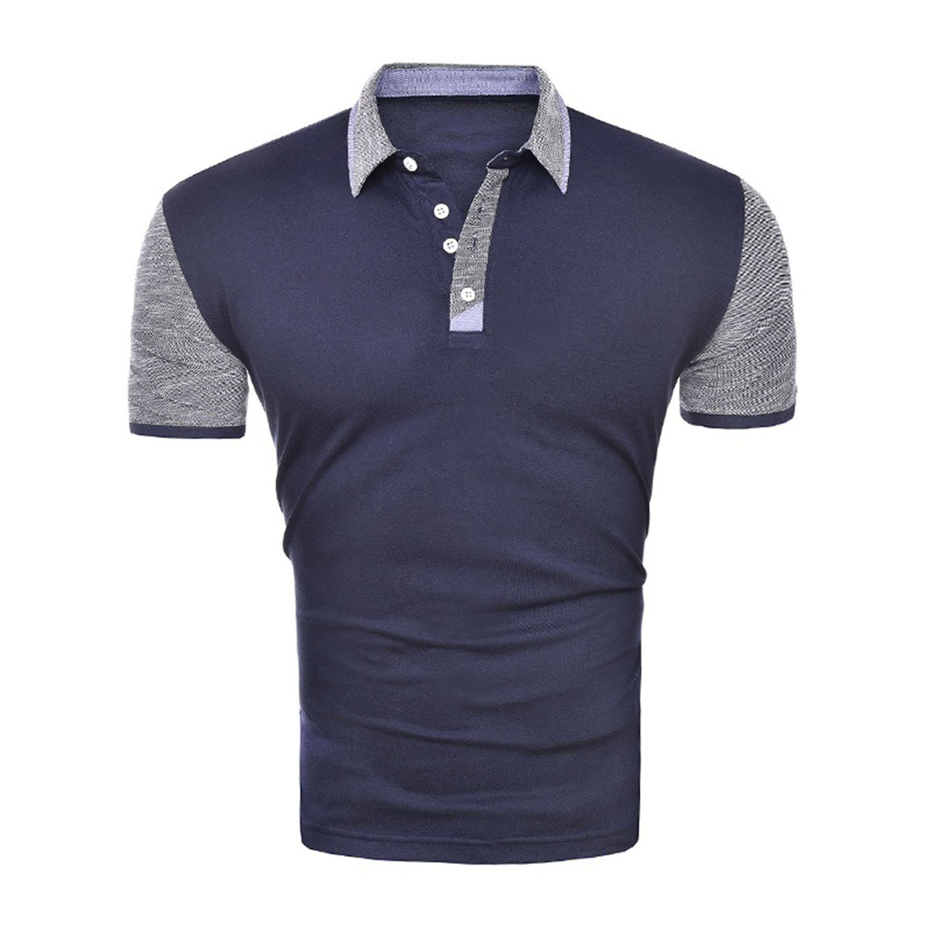 Fashion Polo Shirt Foreign Trade Men's Short Sleeve