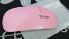 Light Therapy Machine USB Nail Light LED Portable 6W - Pink - View 1