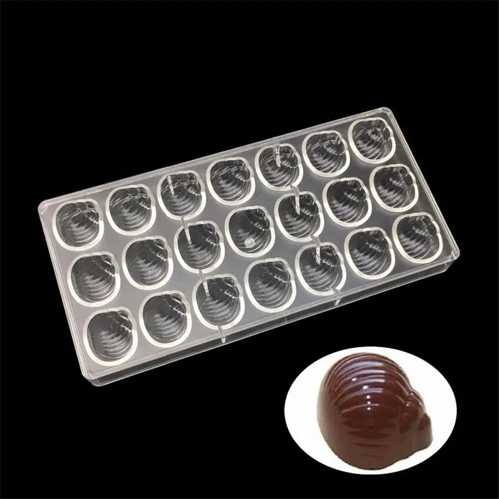 Three-dimensional Conch Chocolate Mold Escargot Jelly Pudding