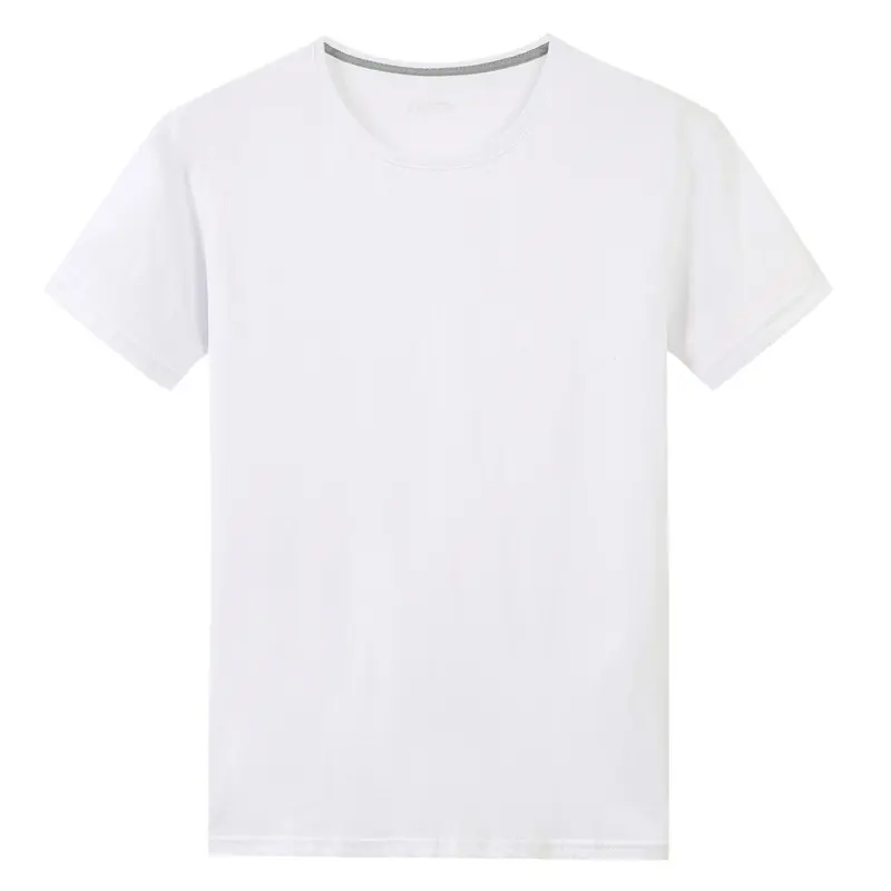 Men S Solid Color Cotton Short Sleeved T Shirt
