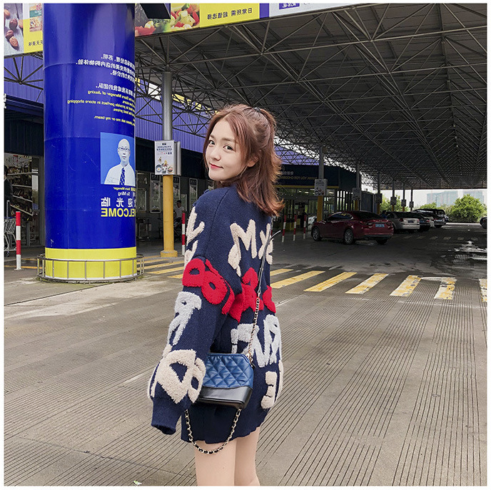 Title 1, Spring And Autumn New Loose Lazy Style Sweater ...