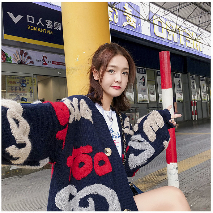 Title 4, Spring And Autumn New Loose Lazy Style Sweater ...