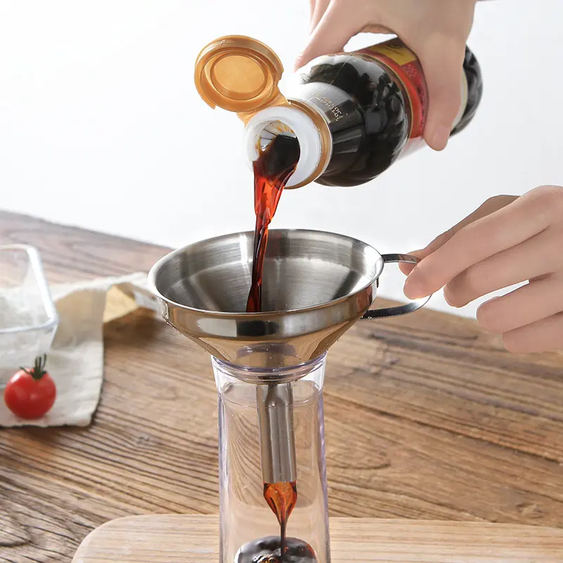 Small Mini Funnel for Wine Raisin Whisk