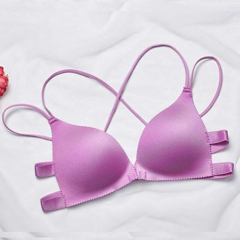 Title 8, Front Buckle Bra Without Steel Ring Underwear B...