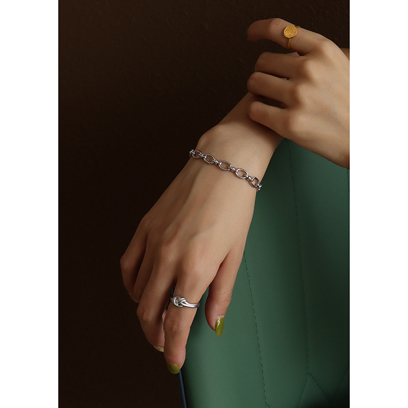 Titanium Steel 18K Real Gold Plated Clavicle Necklace