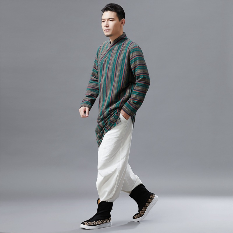 Cotton And Linen Men'S Clothing