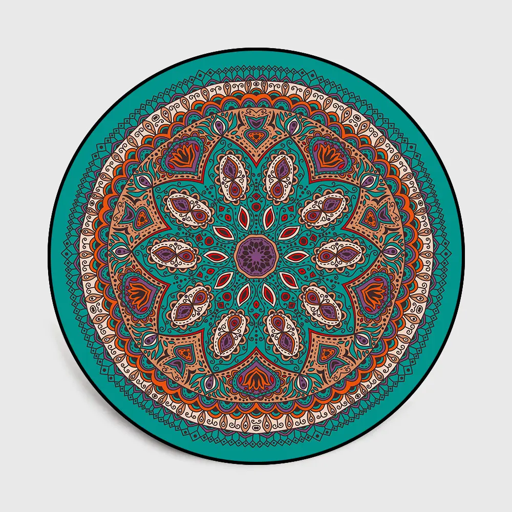 Bohemian Retro Mandala Flower Ethnic Style Living