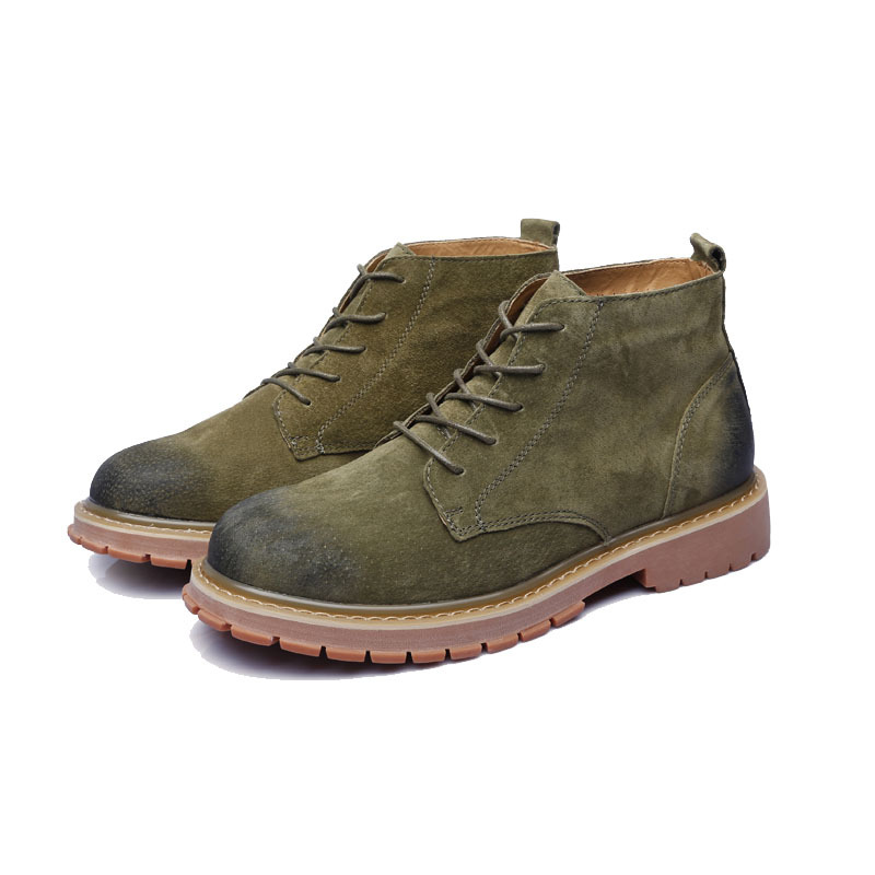 Title 6, Botas Martin coreanas de inverno masculinas com...