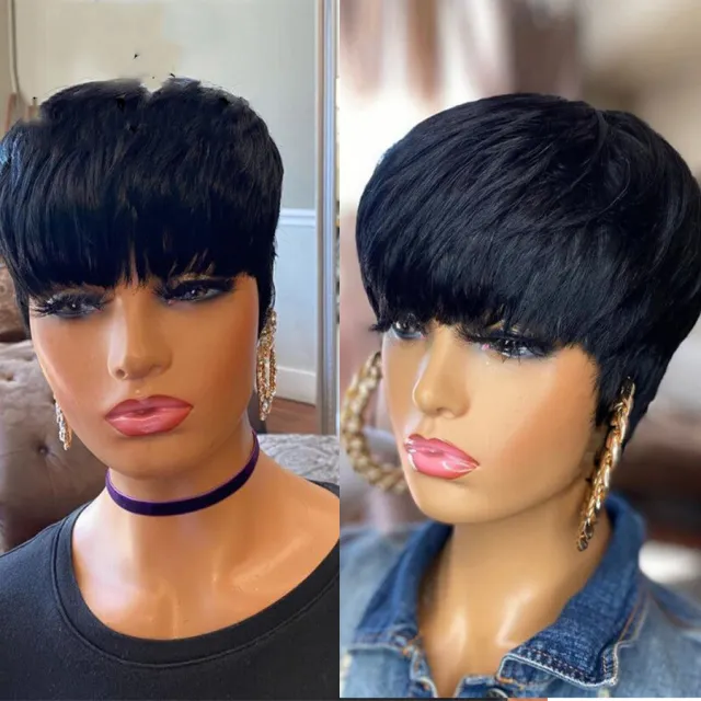 European And American Wig Women's Short Hair Black - Shop at LoveMi