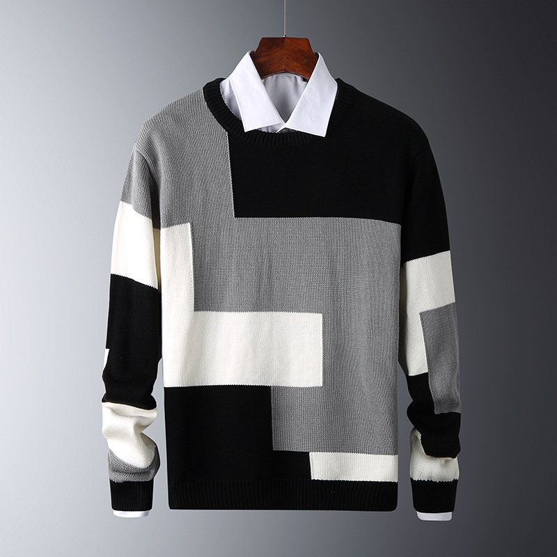 sweater grey black