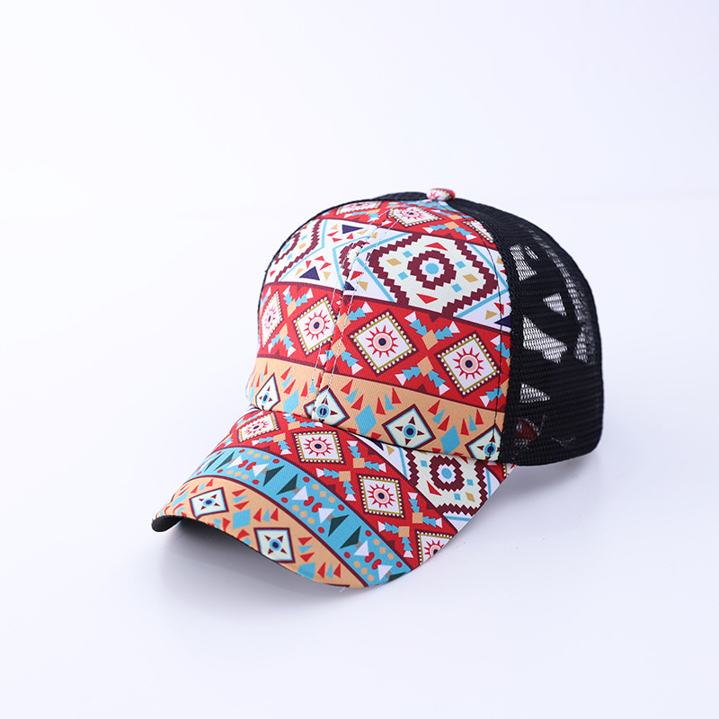 Distressed Mesh Breathable Thin Summer Sunscreen Hat Baseball Cap
