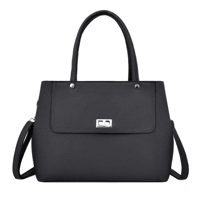 Fashion Trendy All Match New Shoulder Bag Handbag Black - Shop at LoveMi