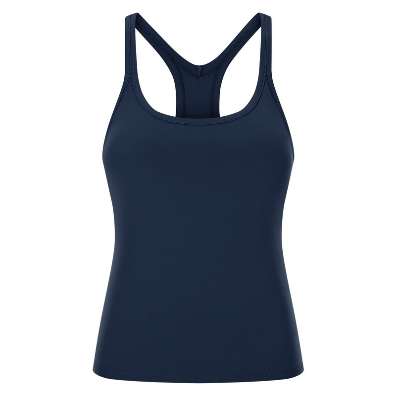 U-shaped Neckline Jersey Back Fitness Running Vest