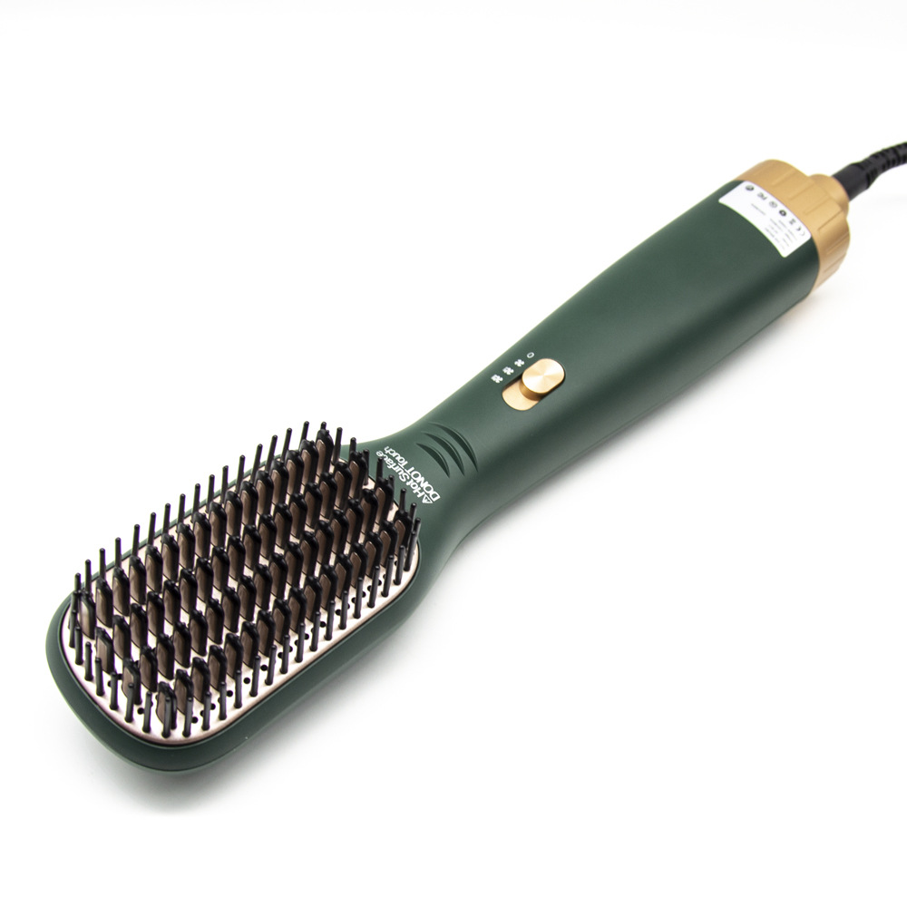 Hot Air Comb 3 In 1 Straight Hair And Curly Hair Dryer Negative Ion Beauty Power Comb Single Step Hot Air Comb - Image 2