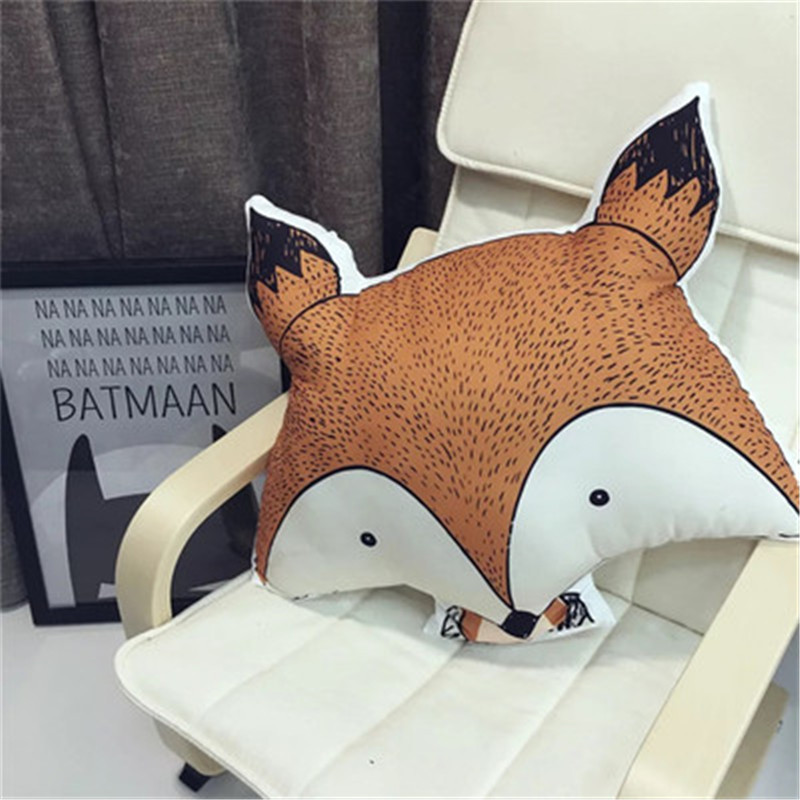 Title 3, Creative Cartoon Ins Shape Pillow Giraffe Car C...