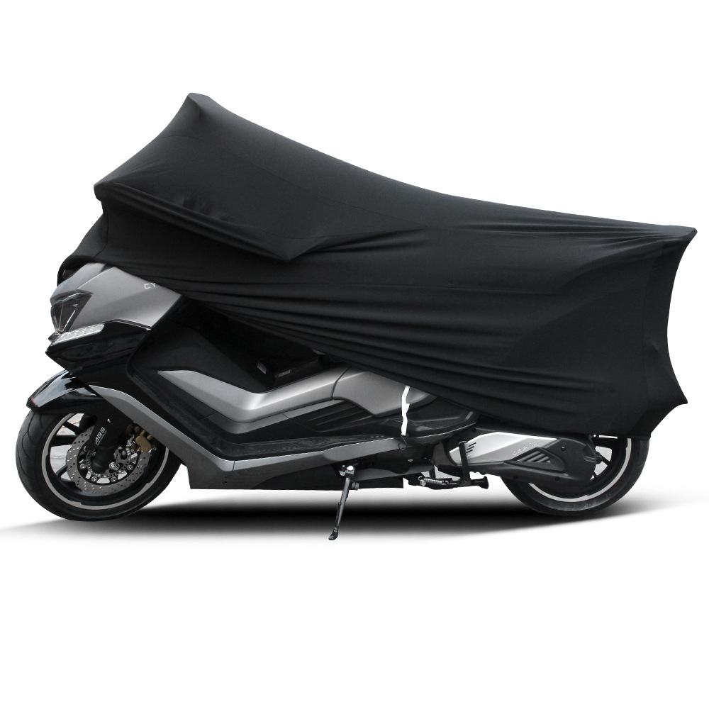 Four-Sided Stretch Cloth Motorcycle Jacket For Indoor Use, Tight-Fitting Stretch Motorcycle Cover — foto 8
