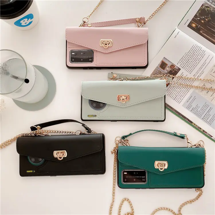 Leather Pattern Handbag Mobile Phone Case