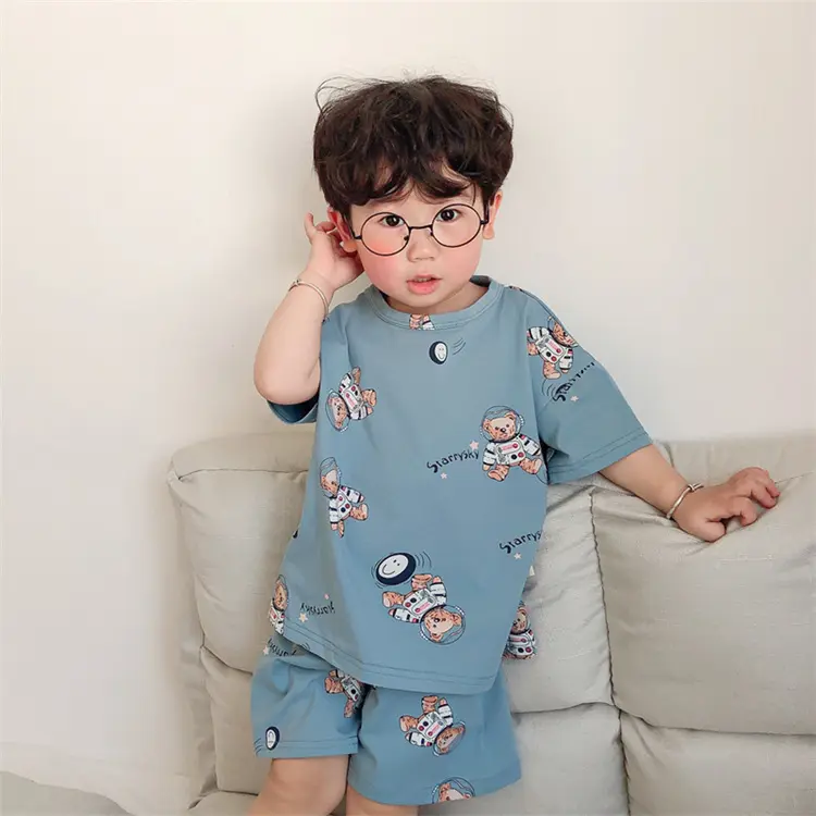 Summer Thin Boys And Girls Half-Sleeved Home