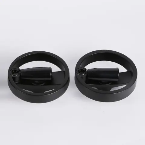 Foldable Handle Aluminum Alloy Machine Tool Hand Wheel Round