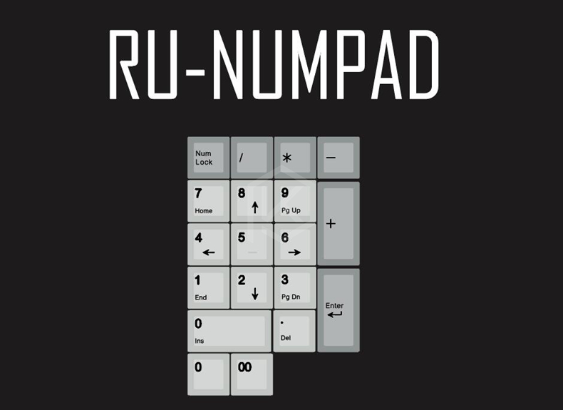 Russian Numpad X1