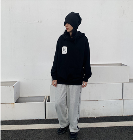 Hooded Korean Style Trendy Student Loose Top