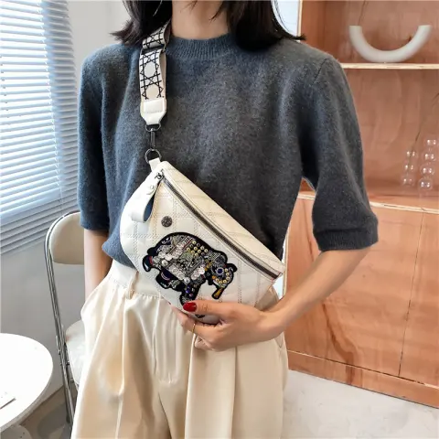 Bag Women's Bag New Trendy Pu Fashion