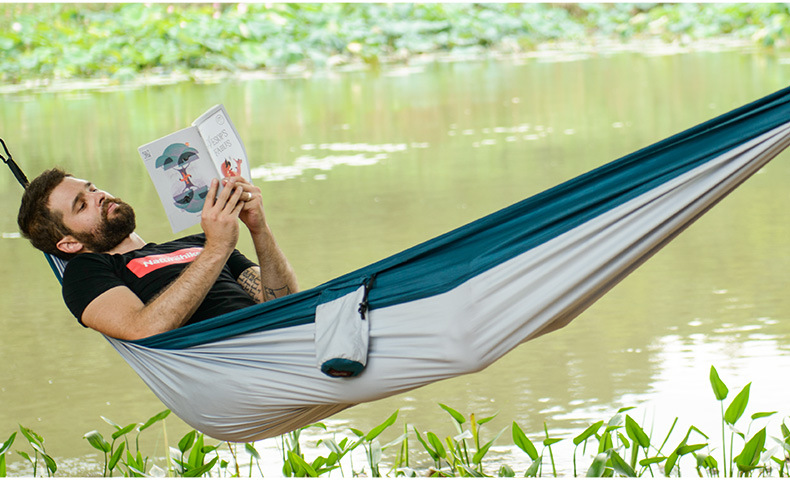 Hamac de camping ultra-léger portable 180 kg 8