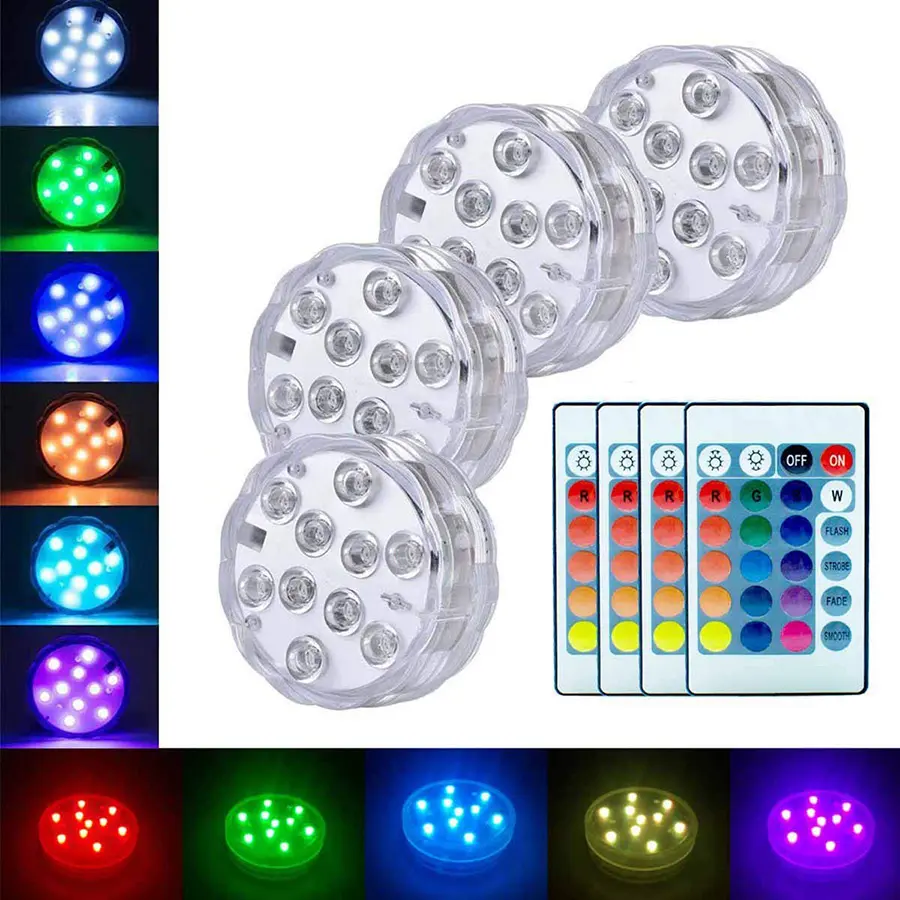 Garden Decoration Swimming Pool Waterproof 21 Button