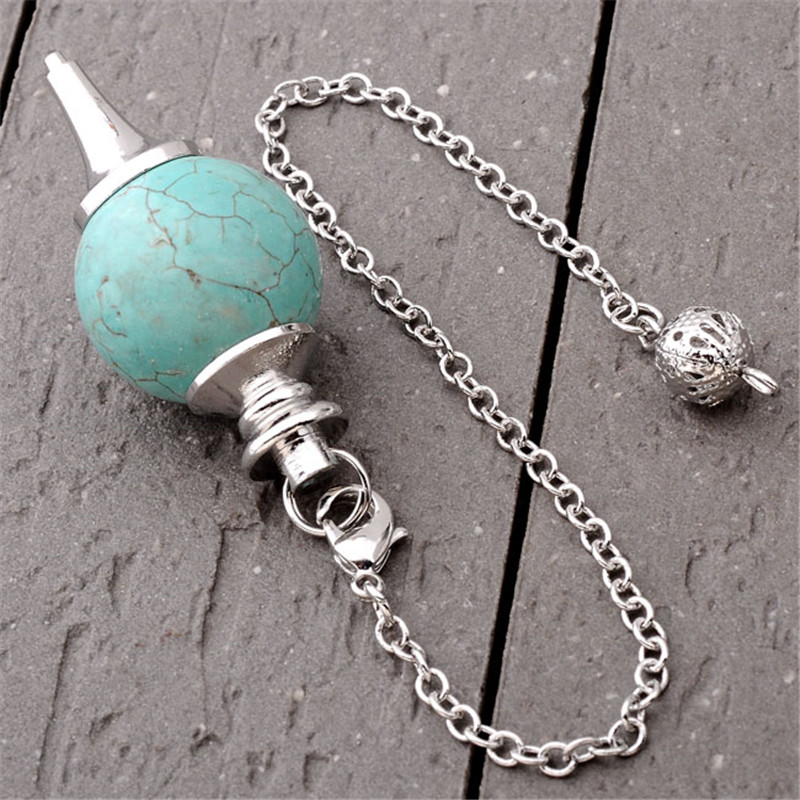 Pink Crystal Pendulum Pendant Spiritual Decoration Car Hanging Crystal Pendant Jewelry