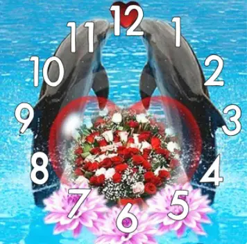 Dolphin Theme Diamond Painting, Full 5D Embroidery, Square Or Round Beads, Diy Cross Stitch Clock Mechanism, Perfect Gift