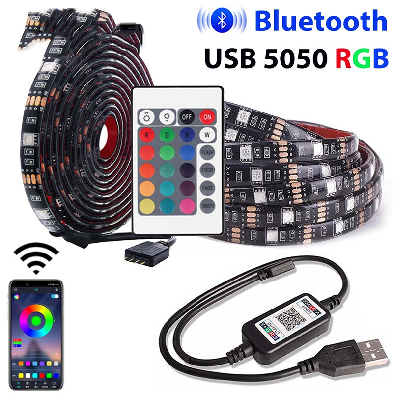 Title 1, Luz Bluetooth com luz de fundo de TV de control...