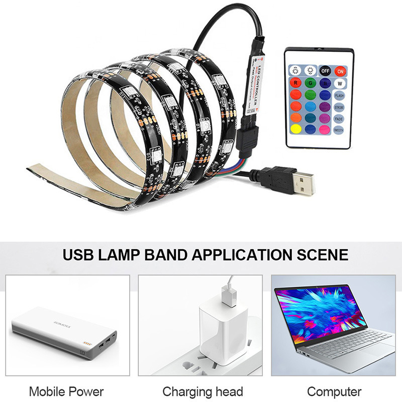 Title 5, Luz Bluetooth com luz de fundo de TV de control...