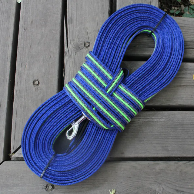 German Animal Husbandry Training Tracking Rope Pet Anti Skid Control Rope Super Long Traction Dog Training Rope Blue Green - Shop at LoveMi