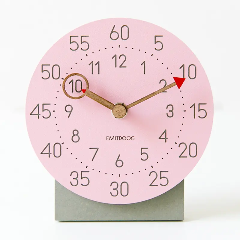 Modern Minimalist Desk Clock Student Children'S Education Desk Clock Personality Creative Ornaments