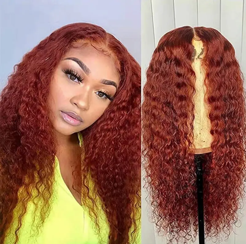 Half Length Curly Hair Wig Female Small Chemical Fiber