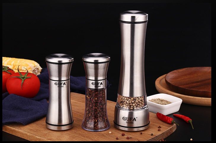 Title 9, Creative Pepper Grinder 304 Stainless Steel Kit...