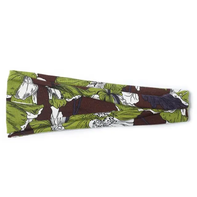 Europe And The United States New Sports Elastic Hair Band Women'S Yoga Running Sweat Absorption Floral Headband Hair Accessories Printed Hair Bel... Printed Hair Belt 05 - Shop at LoveMi
