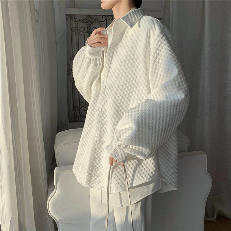 Melody Pinwheel Korean Shirt Men's Trend Temperament