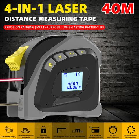 Laser Ruler, Laser Rangefinder, Tape Measure, 40 Meters Infrared Multi-function Measuring Instrument For Volume Measurement Metre Numerique — foto 3