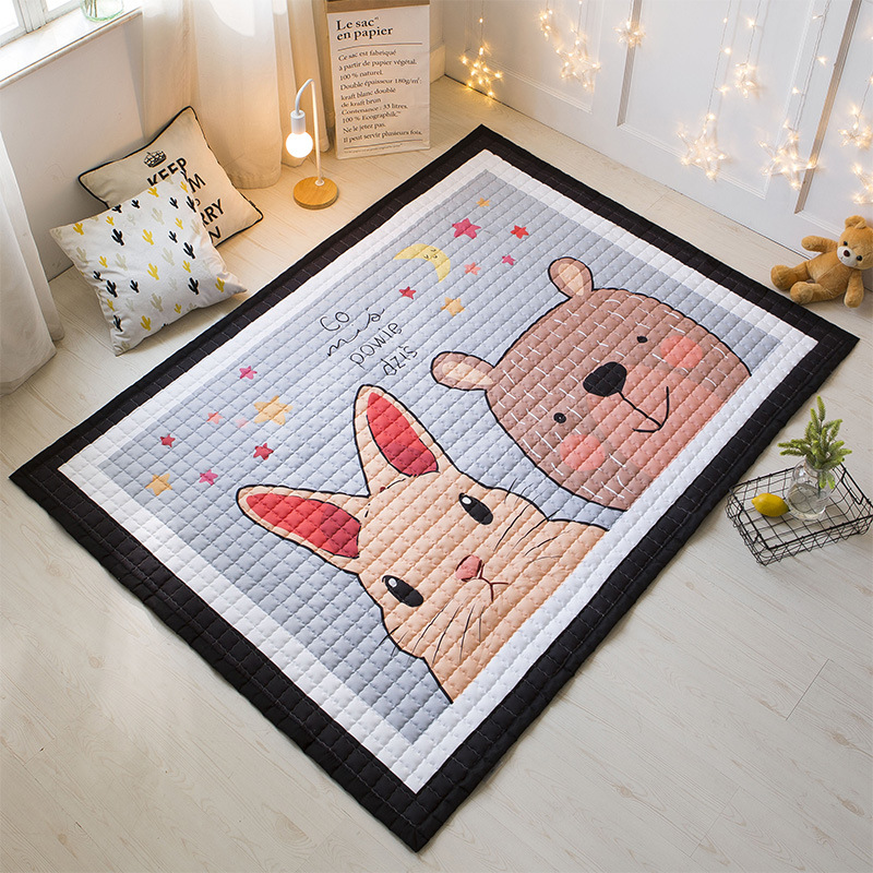 1618909667135 - Children Crawling Mat Baby Game Carpet Floor Mat Folding Living Room Bedroom Home