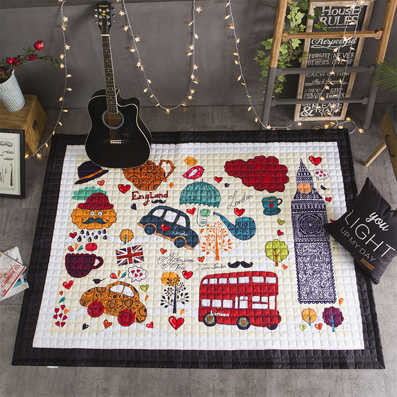 1618909667435 - Children Crawling Mat Baby Game Carpet Floor Mat Folding Living Room Bedroom Home