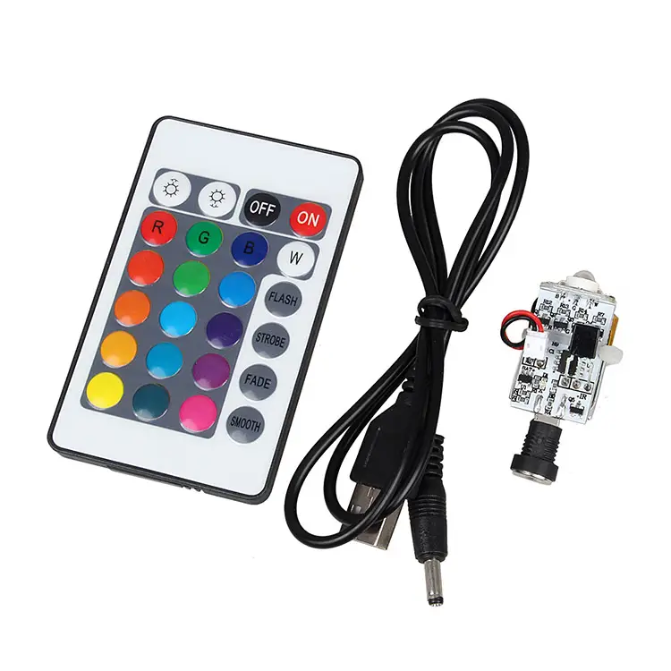 3DSWAY 3D Printing Lunar Lamp Circuit Board Module Remote Control 16-Color Dimmable Touch Switch Charging Accessories