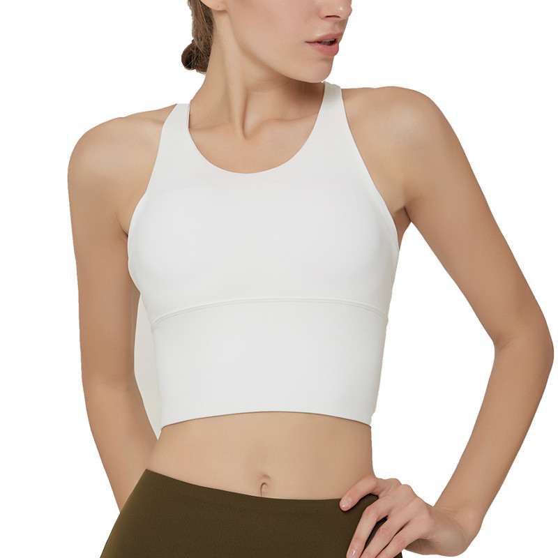 Thin Shoulder Strap Yoga Beauty Back European And American Sports Bra
